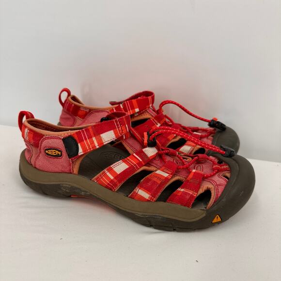 Keen Red Newport H2 Red Nylon Sandals Size 6 - Picture 2 of 8
